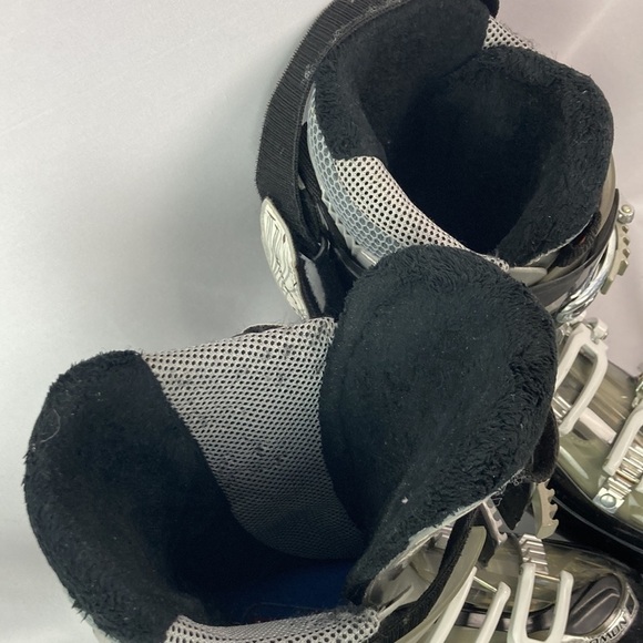 SALOMON DIVINE RS 8 black Ski Boots women’s Size 9 men’s 8 - Picture 4 of 7